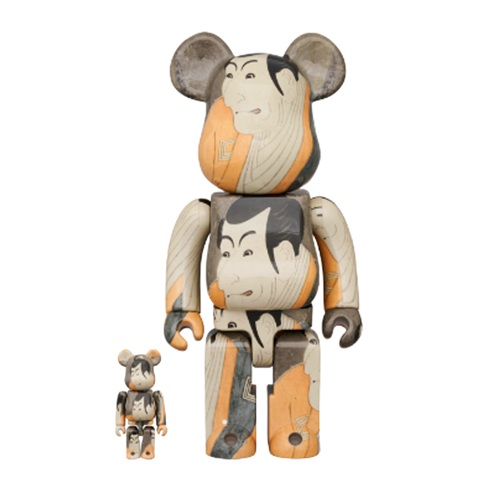 BEARBRICK 100% 400% TOSHUSAI SHARAKU ICHIKAWA EBIZO IV