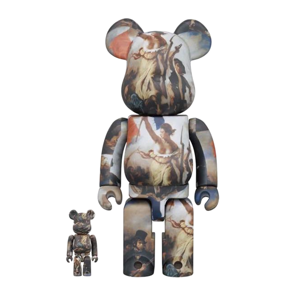BE@RBRICK 100%+400% Eugène Delacroix "Liberty Leading The People"