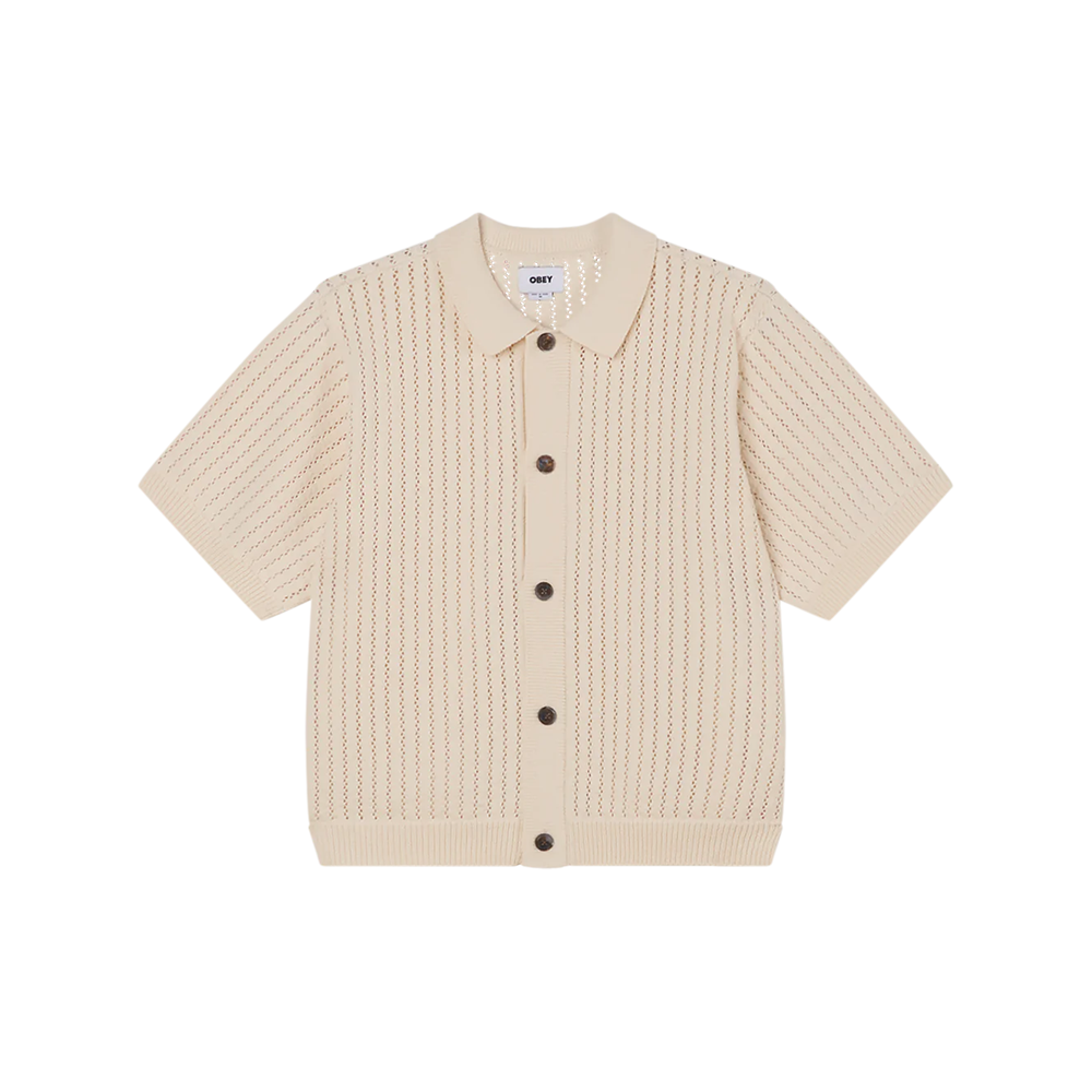Obey Dez Sweater Shirt - Unbleached