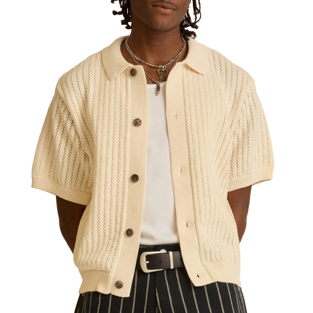 Obey Dez Sweater Shirt - Unbleached