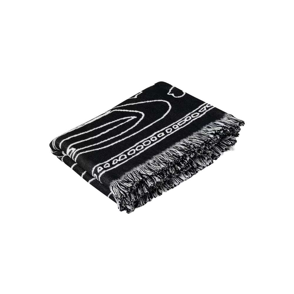 Carhartt WIP Hackwork Blanket - Black / Wax
