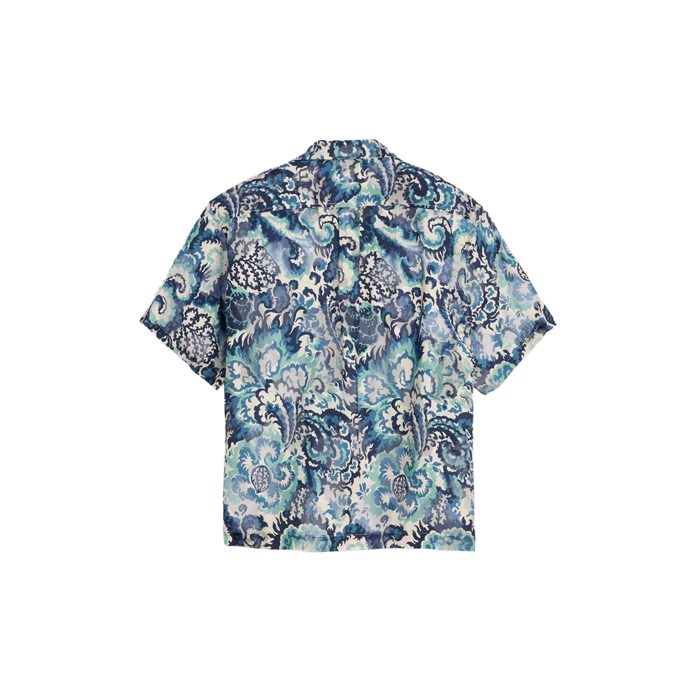 Levi's Blue tab ss camp shirt jacquard - Blu