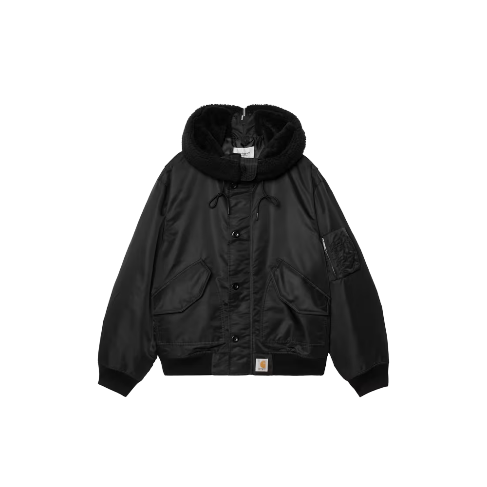 Carhartt WIP Hd Oltera Bomber - Black