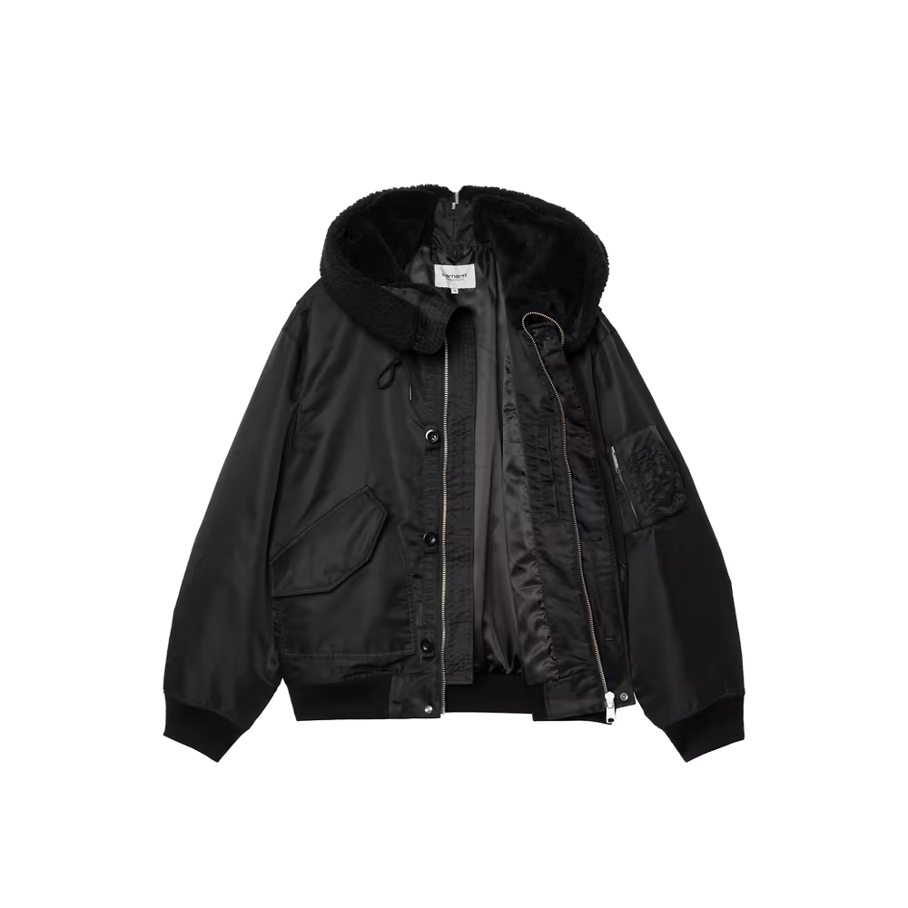 Carhartt WIP Hd Oltera Bomber - Black