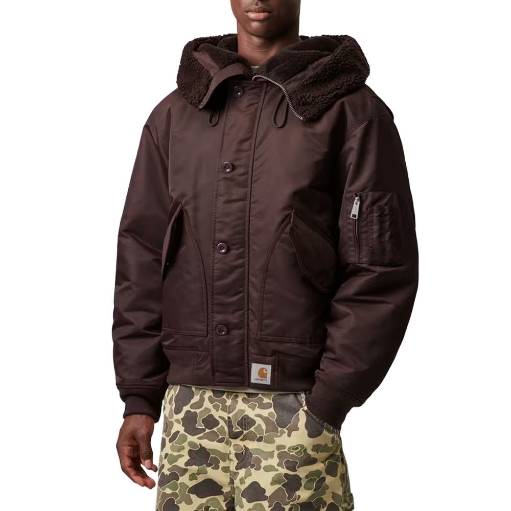 Carhartt WIP Hd Oltera Bomber - Palisander
