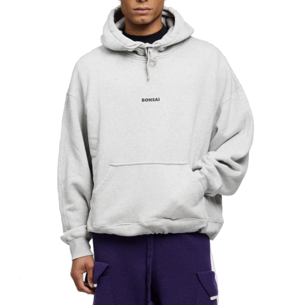 Bonsai Box Logo Hoodie - Grey