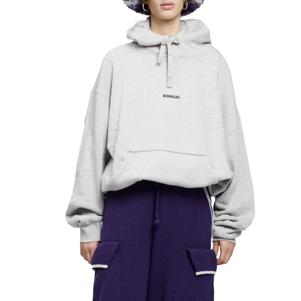 Bonsai Box Logo Hoodie - Grey