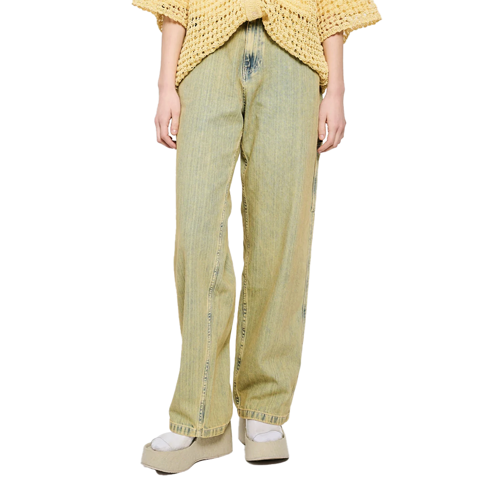 Bonsai Loose denim - Stricky Yellow