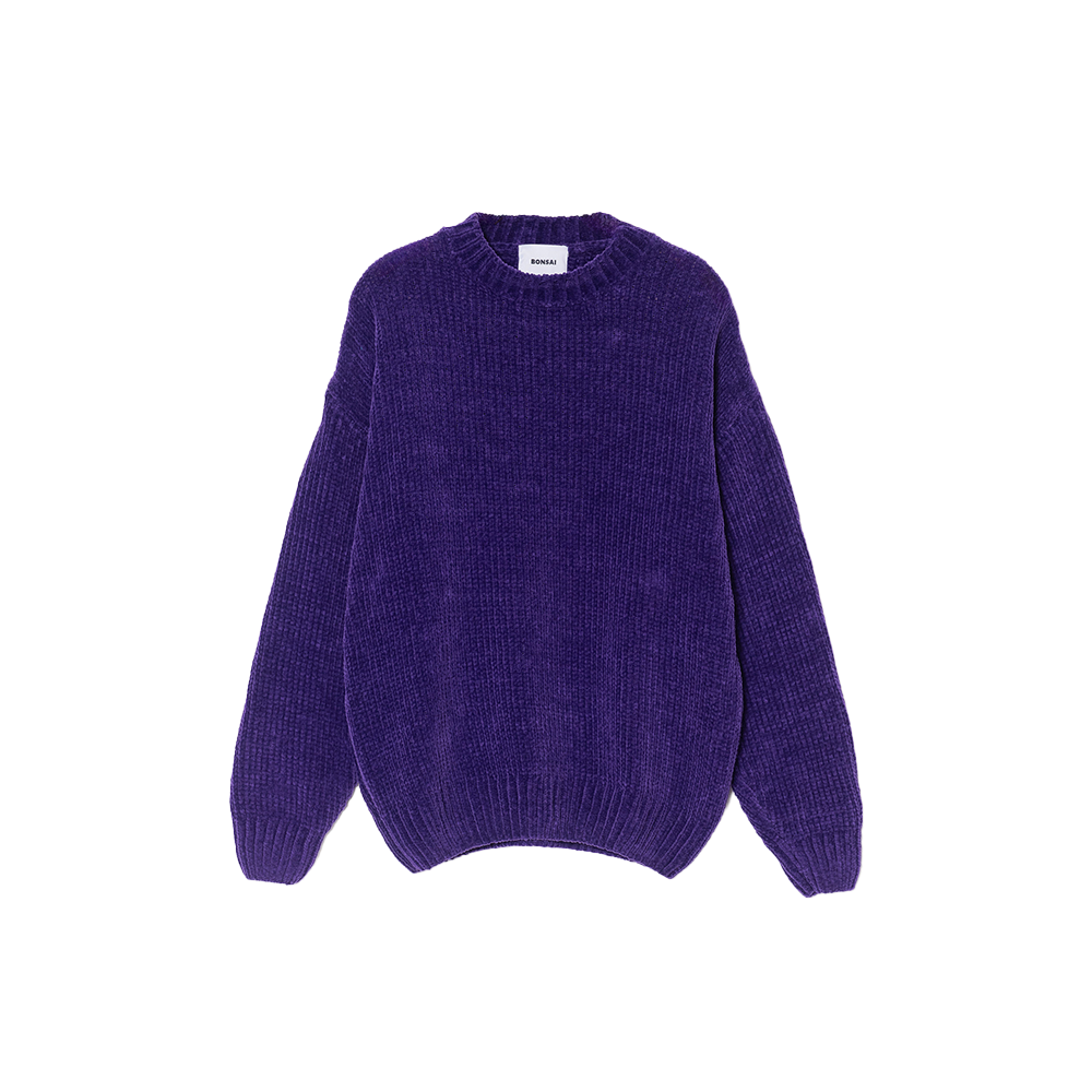 Bonsai Chenille sweater - Purple
