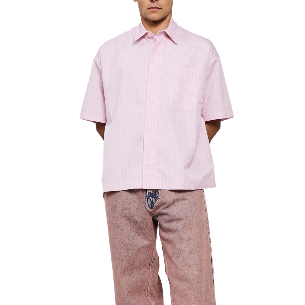 Bonsai Check polo shirt - Pink