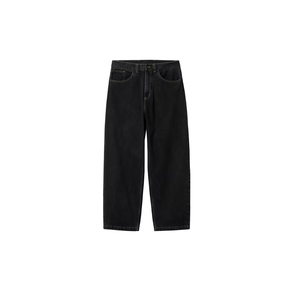 Carhartt WIP Brandon Pant - Black Stone washed