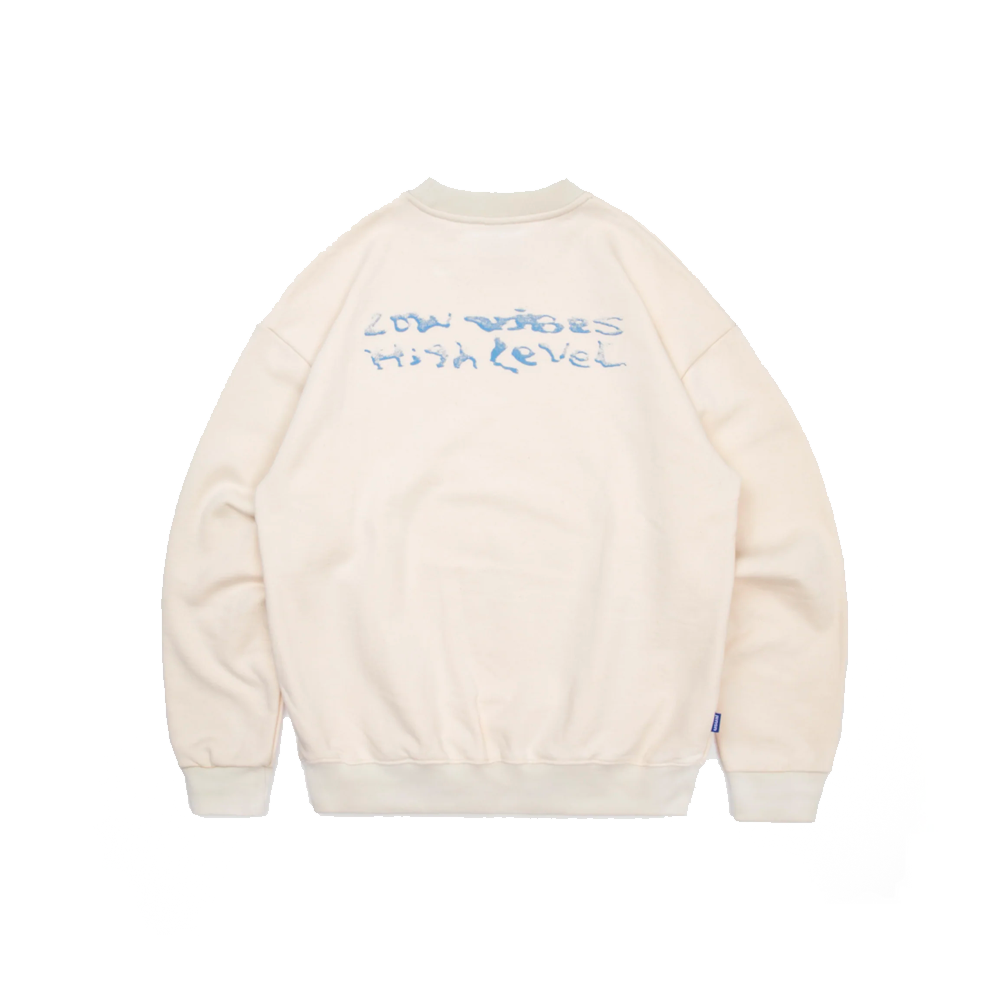 Usual Butterfly Crewneck - Cream
