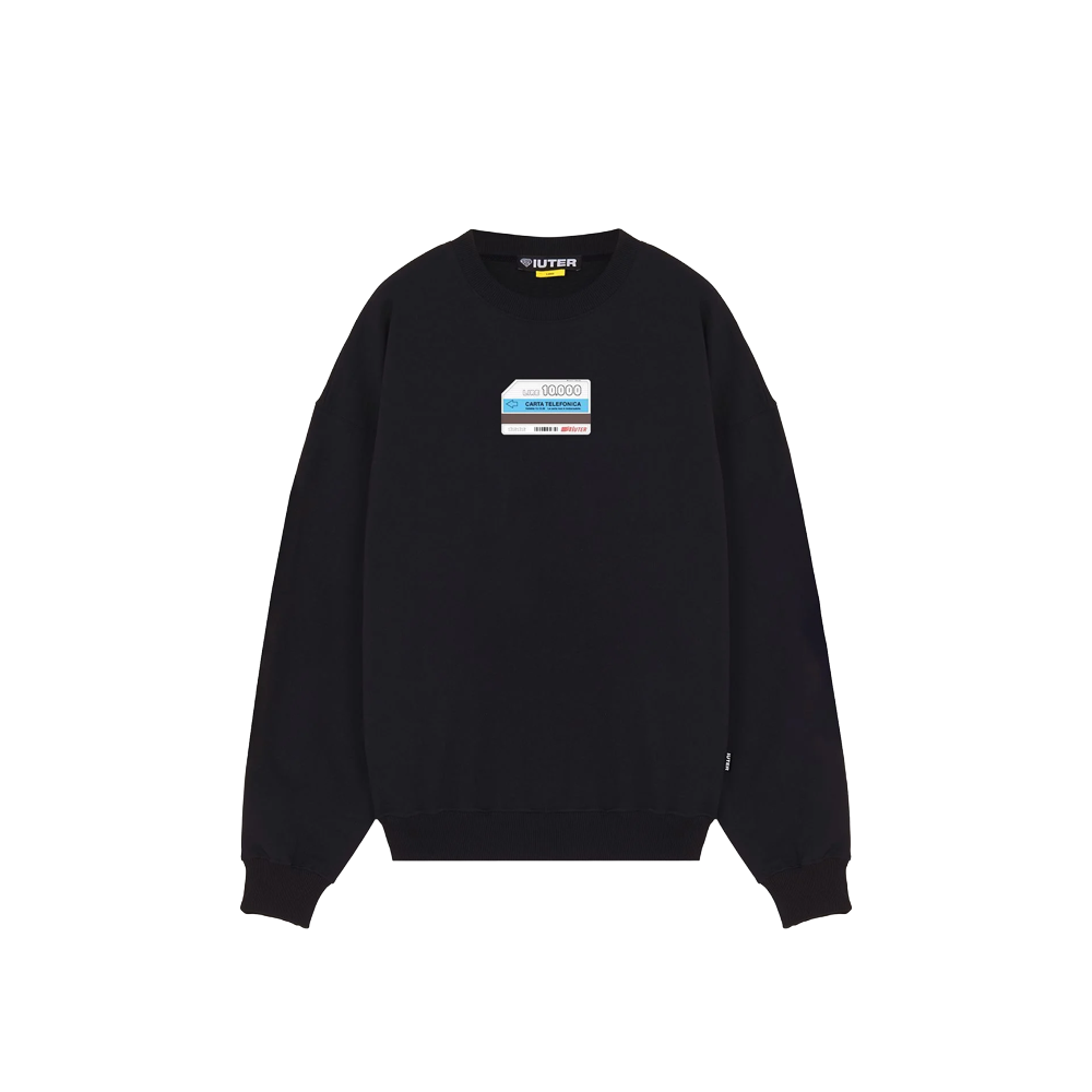 Iuter Call Me Crewneck - Black