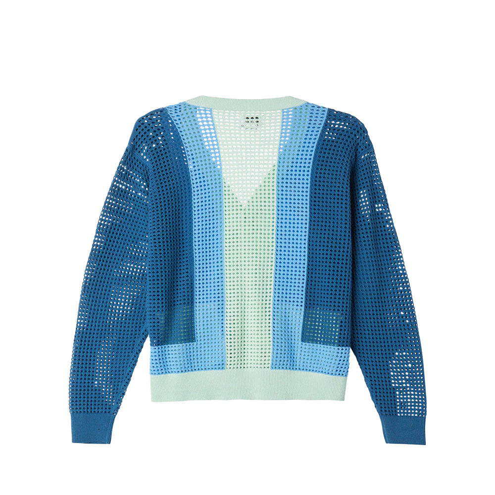 Anderson 60's Cardigan - Coronet Blue