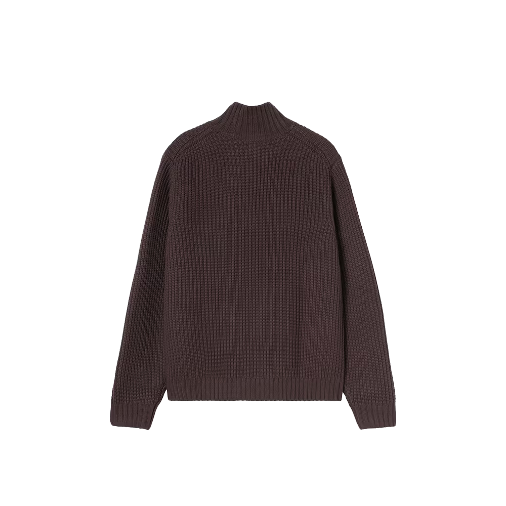 Carhartt WIP Detroit Half Zip Sweater - Palisander