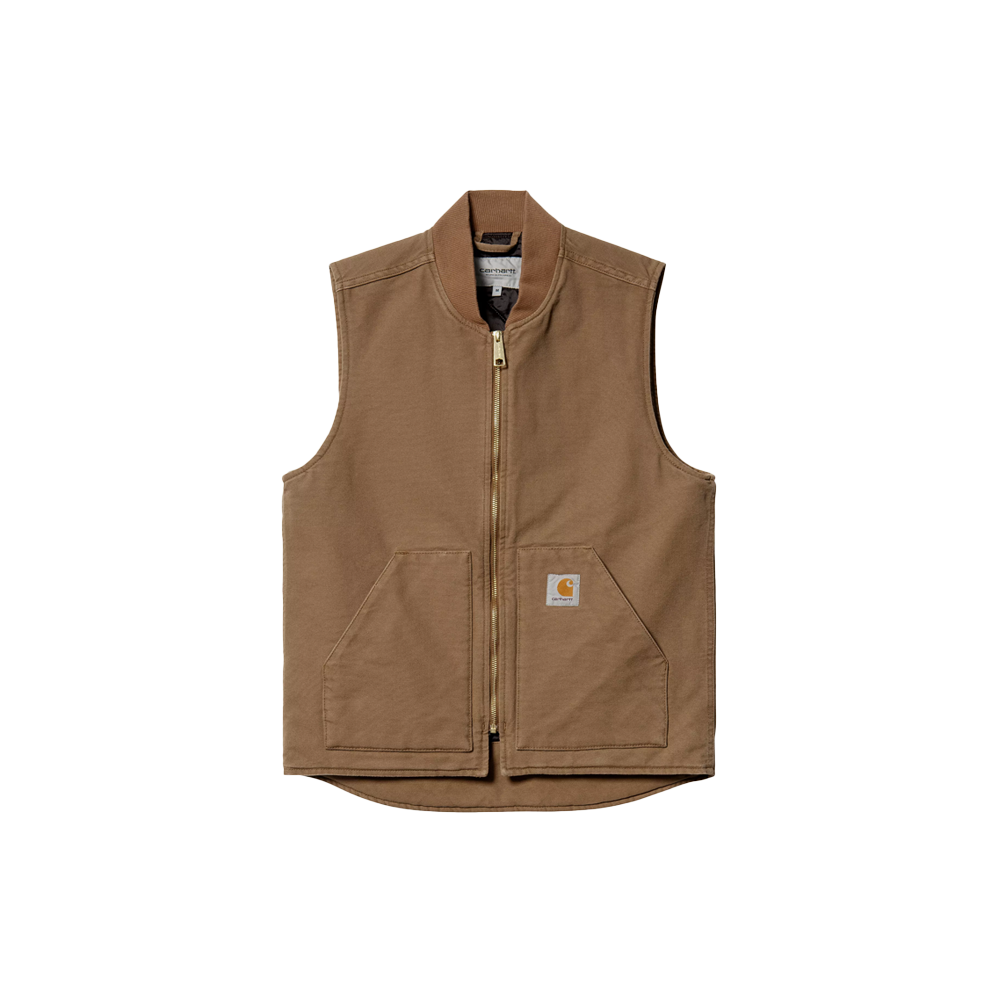 Carhartt WIP Classic Vest (s25) - Hamilton Brown