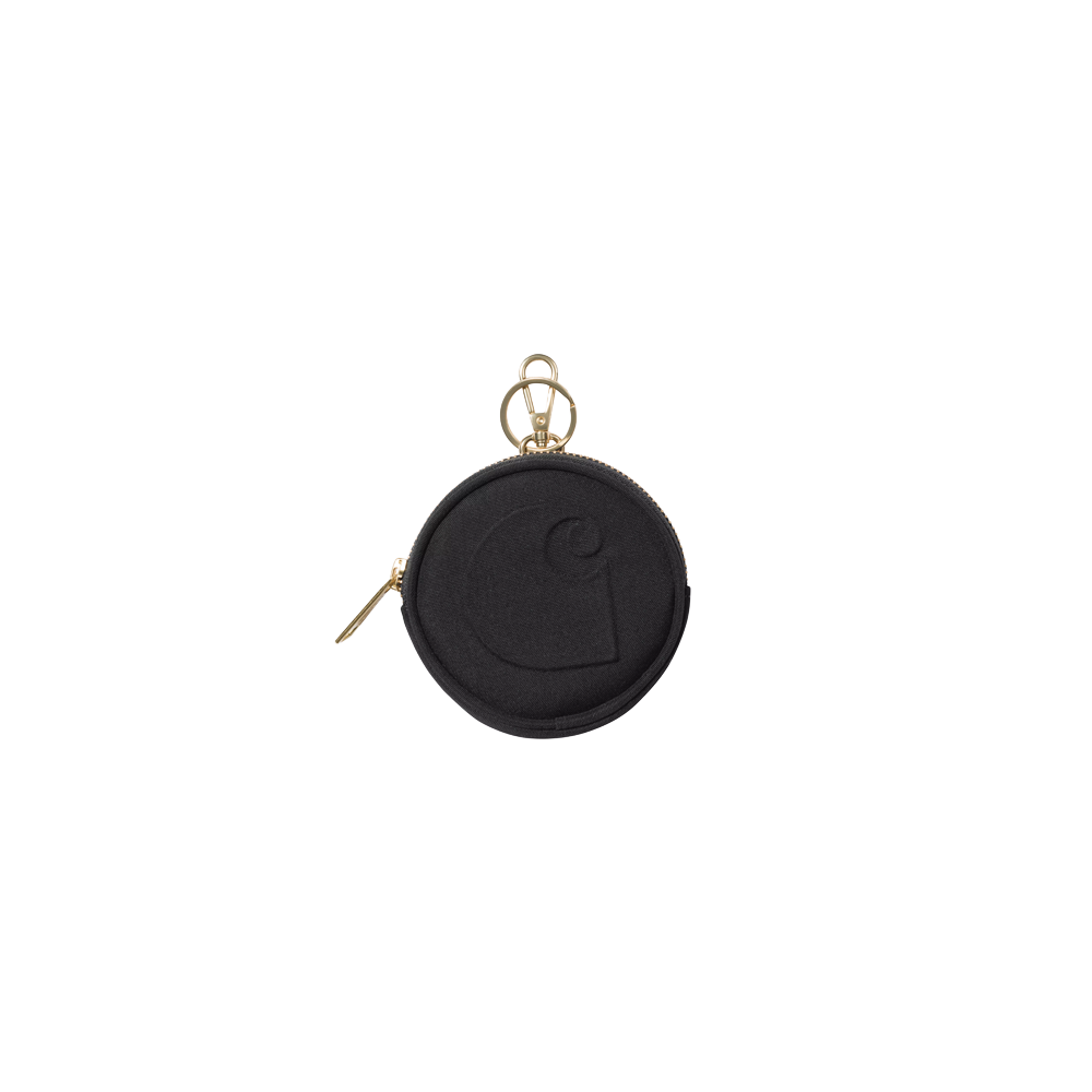 Carhartt WIP Clarton Zip Wallet - Black