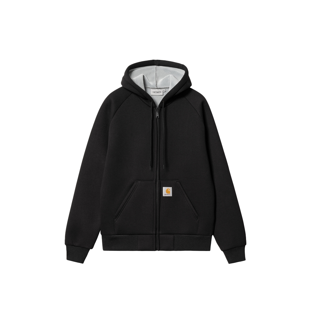 Carhartt WIP Car-Lux Hooded Jacket - Black/Grey