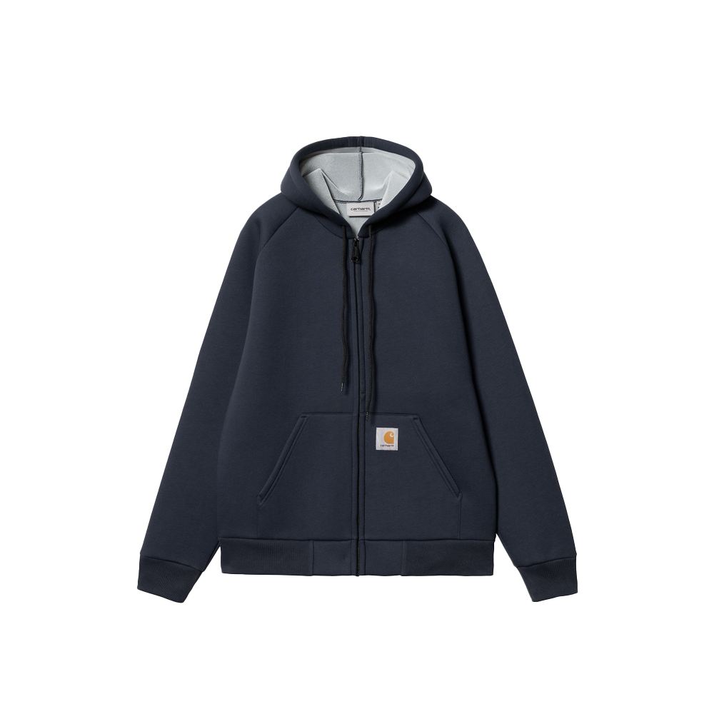 Carhartt WIP Car-Lux Hooded Jacket - Blue/Grey