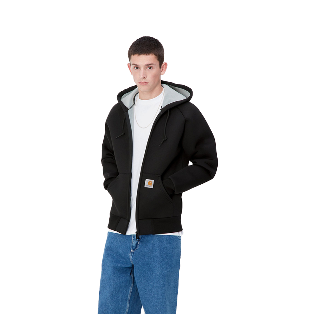 Carhartt WIP Car-Lux Hooded Jacket - Black/Grey