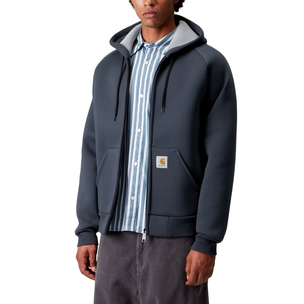 Carhartt WIP Car-Lux Hooded Jacket - Jupiter/Grey
