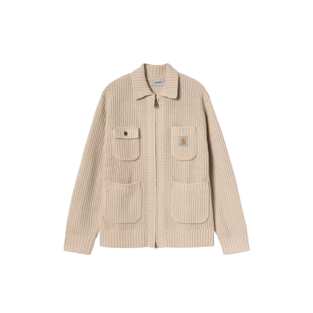 Carhartt WIP Chore Knit Jacket - Fleu de Sel