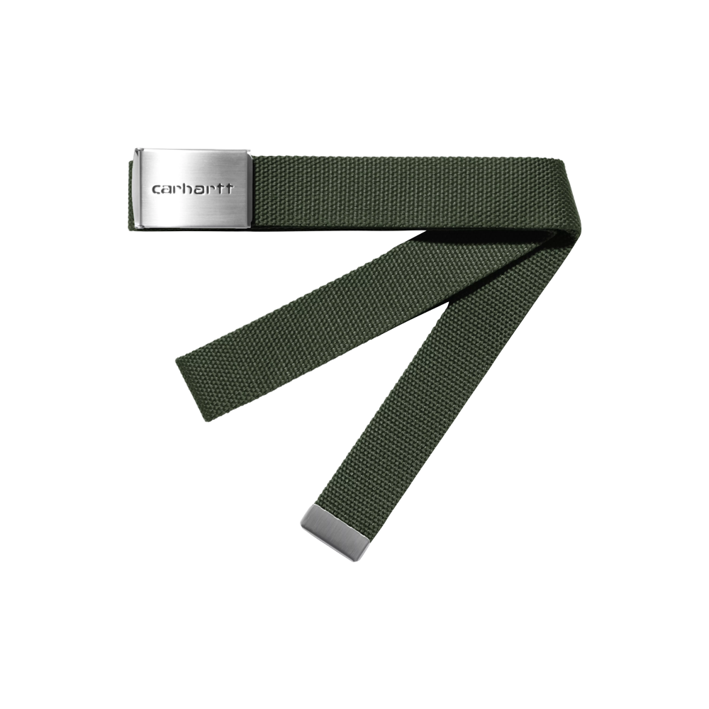 Carhartt WIP Clip Belt Chrome - Opuntia