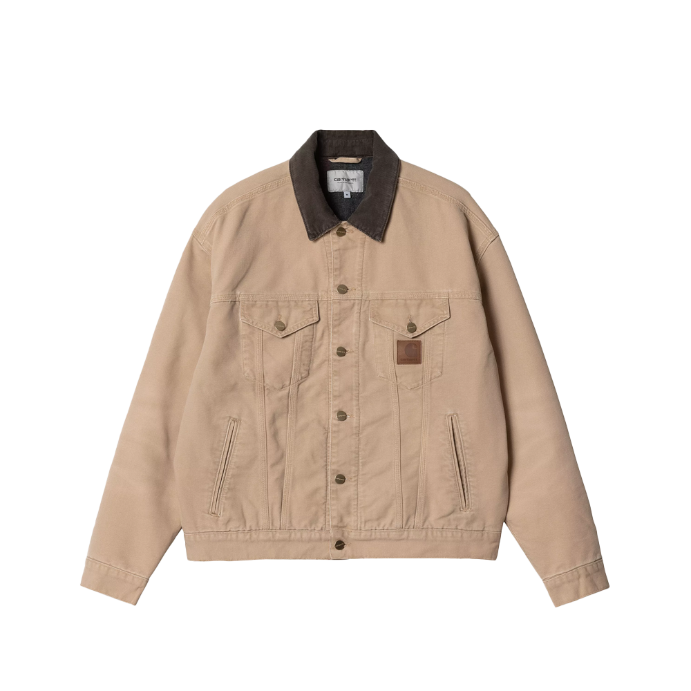 Carhartt WIP Dayton Trucker Jacket - Dusty H Brown / Tobacco