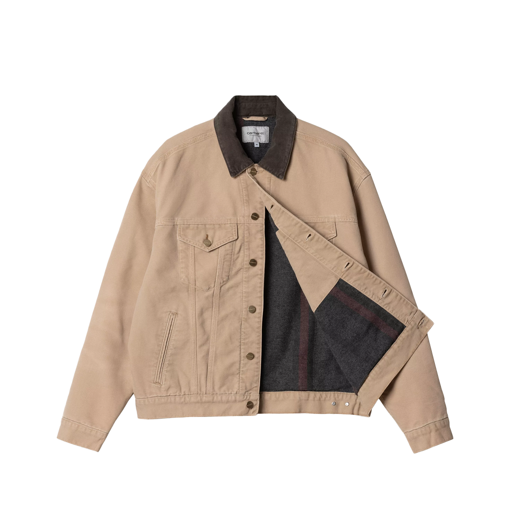Carhartt WIP Dayton Trucker Jacket - Dusty H Brown / Tobacco