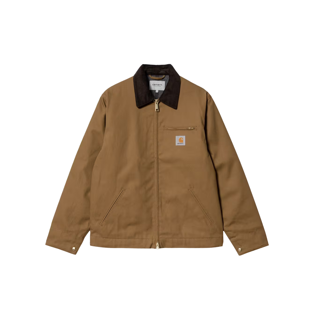 Carhartt WIP Detroit Jacket (Winter) - Hamilton Brown / Tobacco, Rigid