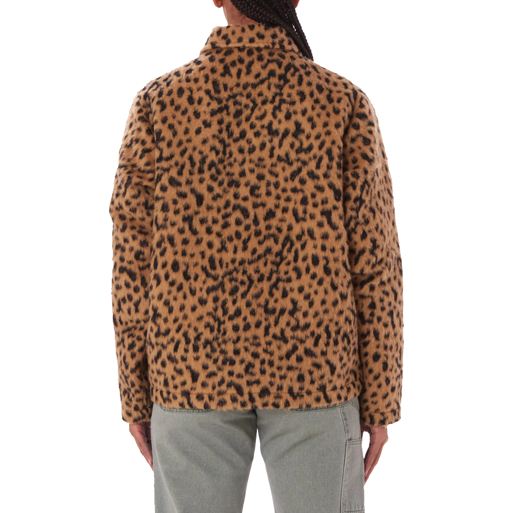 Obey Dottie Jacket - Bone Brown Multi
