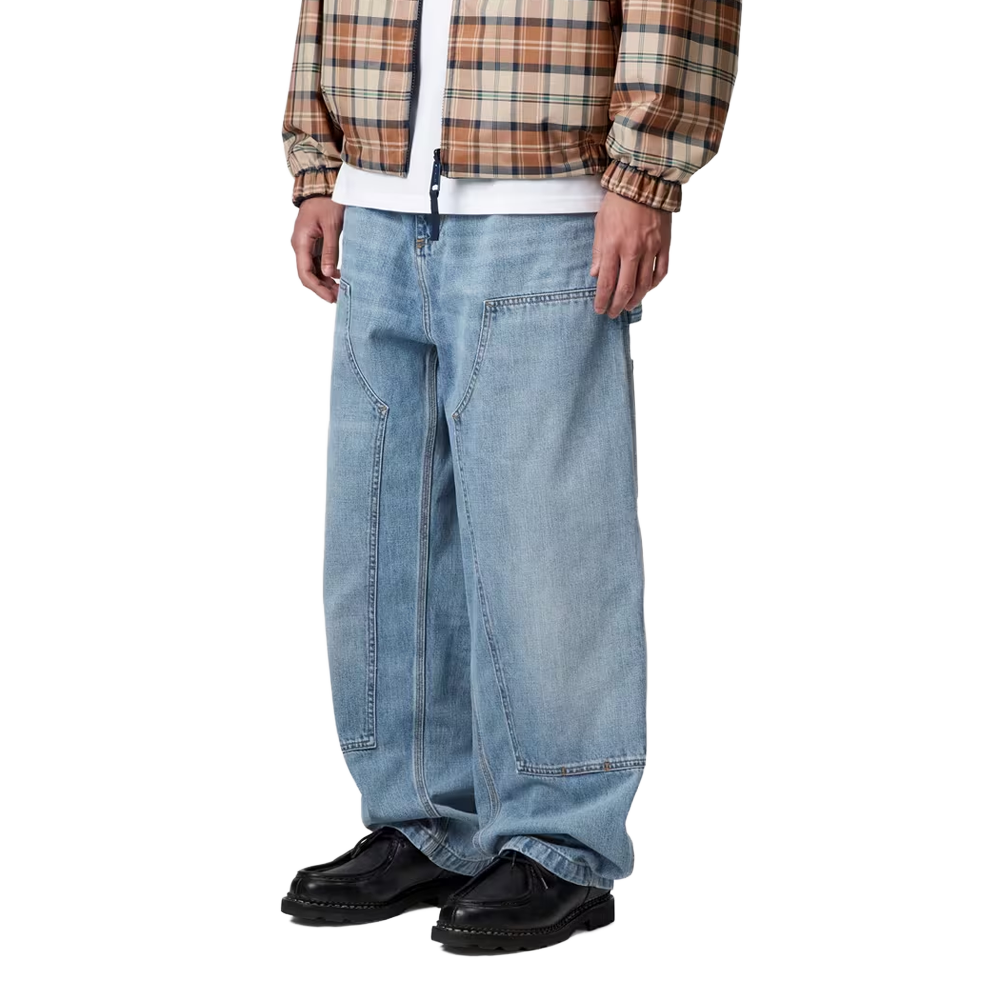 Carhartt WIP OG Double Knee Pant - Blue Burst washed