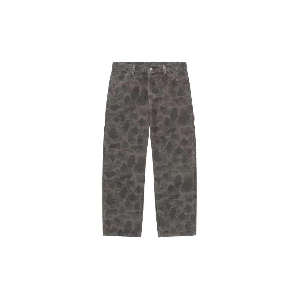 Carhartt WIP Duck Single Knee Pant - Camo Duck, Green / Porphyry