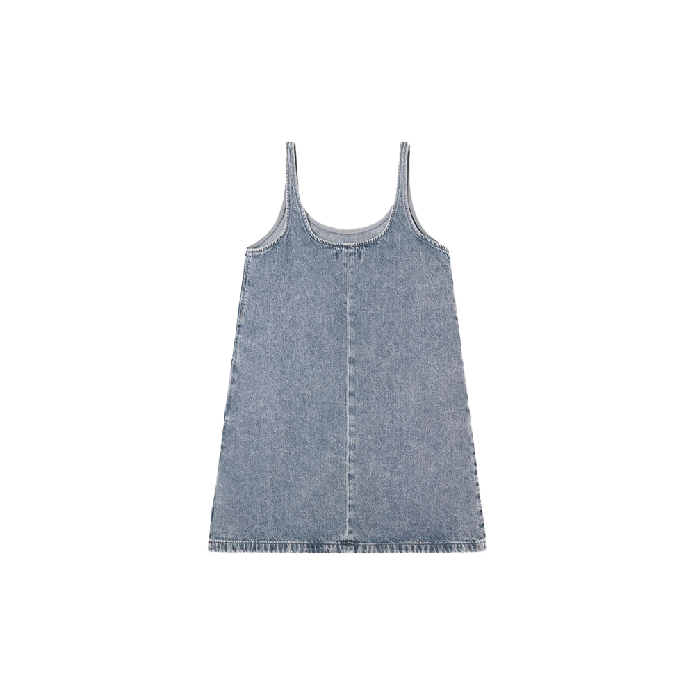 Edwin W Ivy Dress - Blue light wash