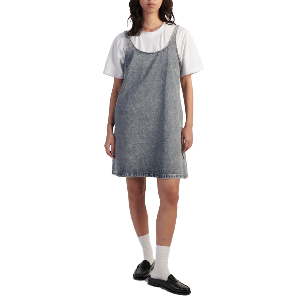 Edwin W Ivy Dress - Blue light wash
