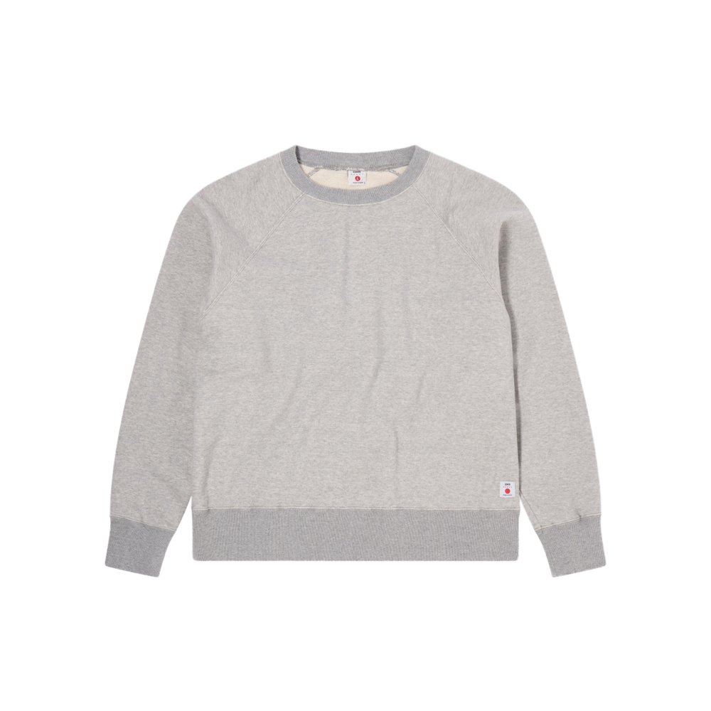 Edwin Raglan Sleeve Crew Japan - Grey