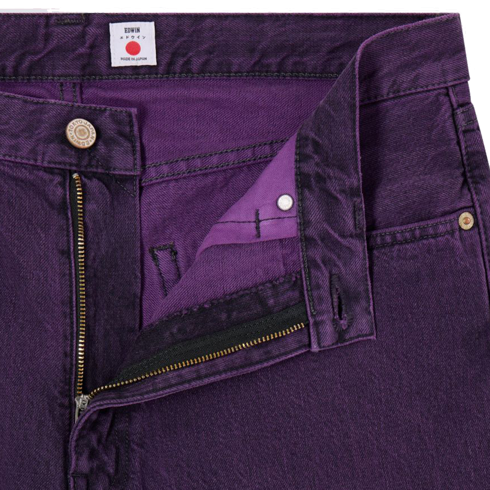 Edwin Loose Jeans - Purple Overdyed