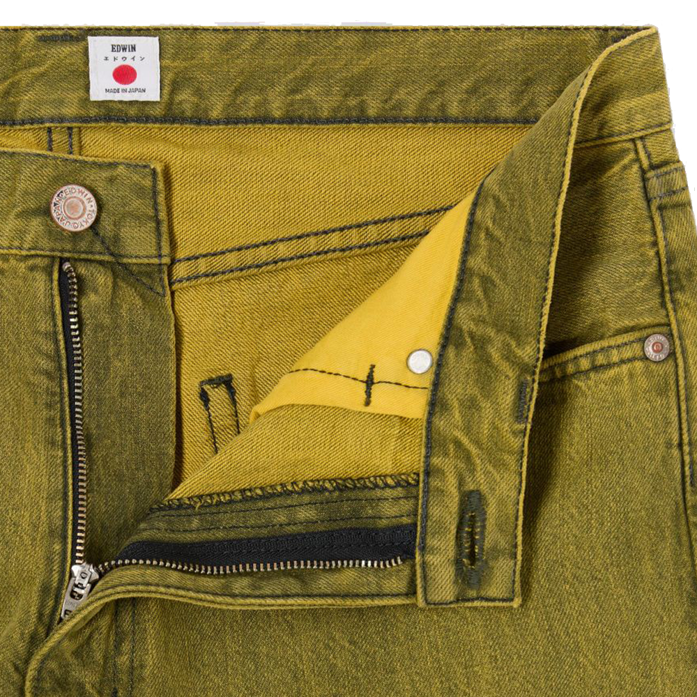 Edwin Loose Jeans - Yellow Overdyed