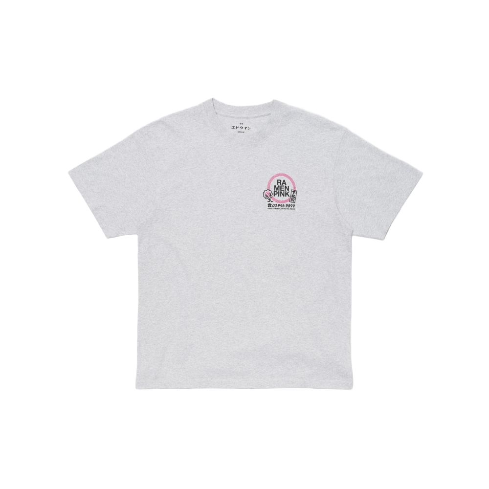 Edwin Ramen Pink TS - Grey