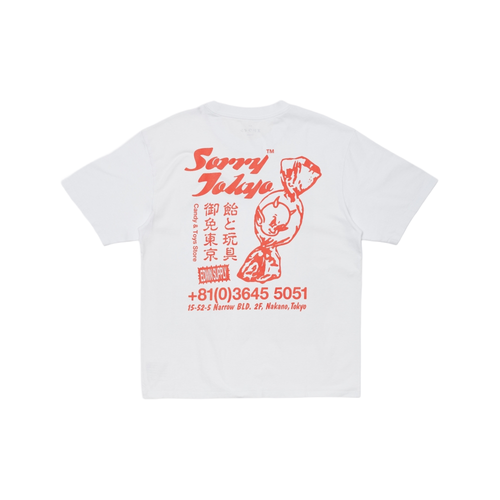 Edwin Sorry Tokyo T-shirt - White