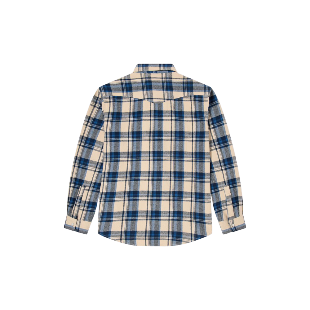 Edwin Western Shirt - Navy/Blue
