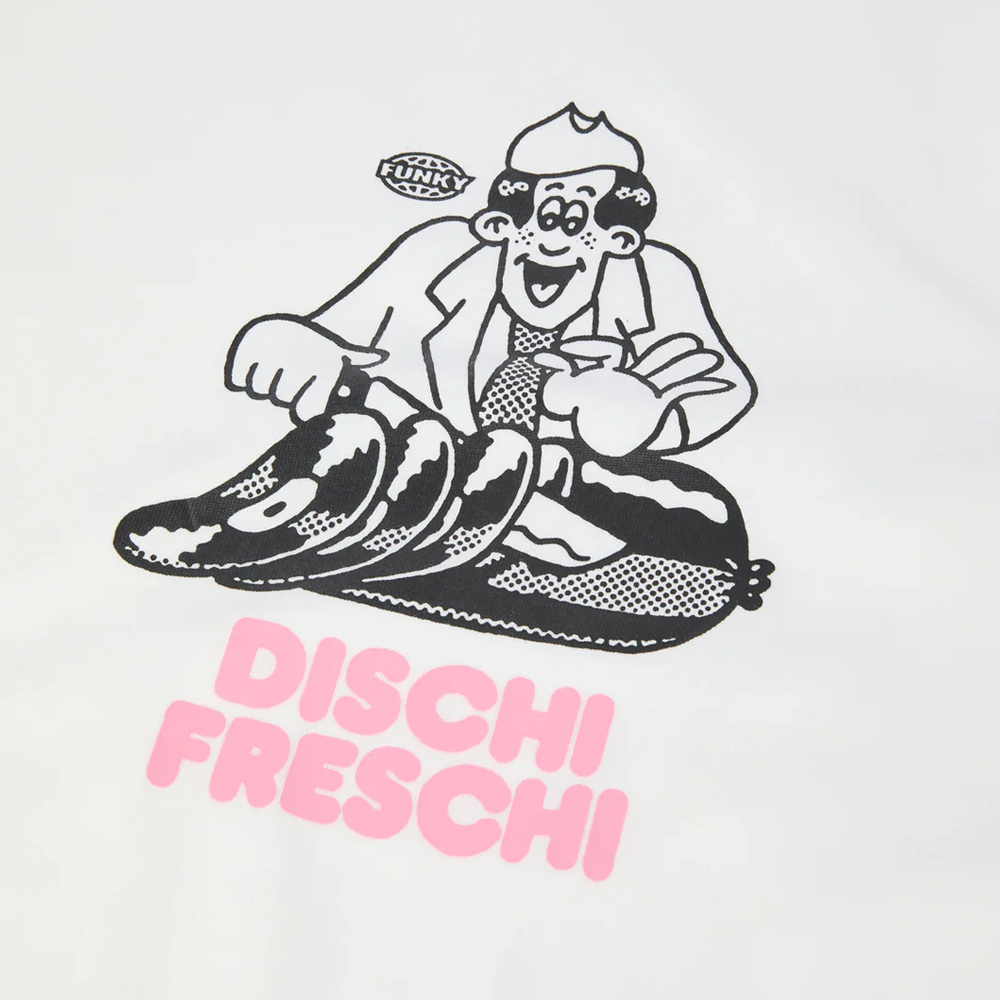 Funky Dischifreschi Tee - White