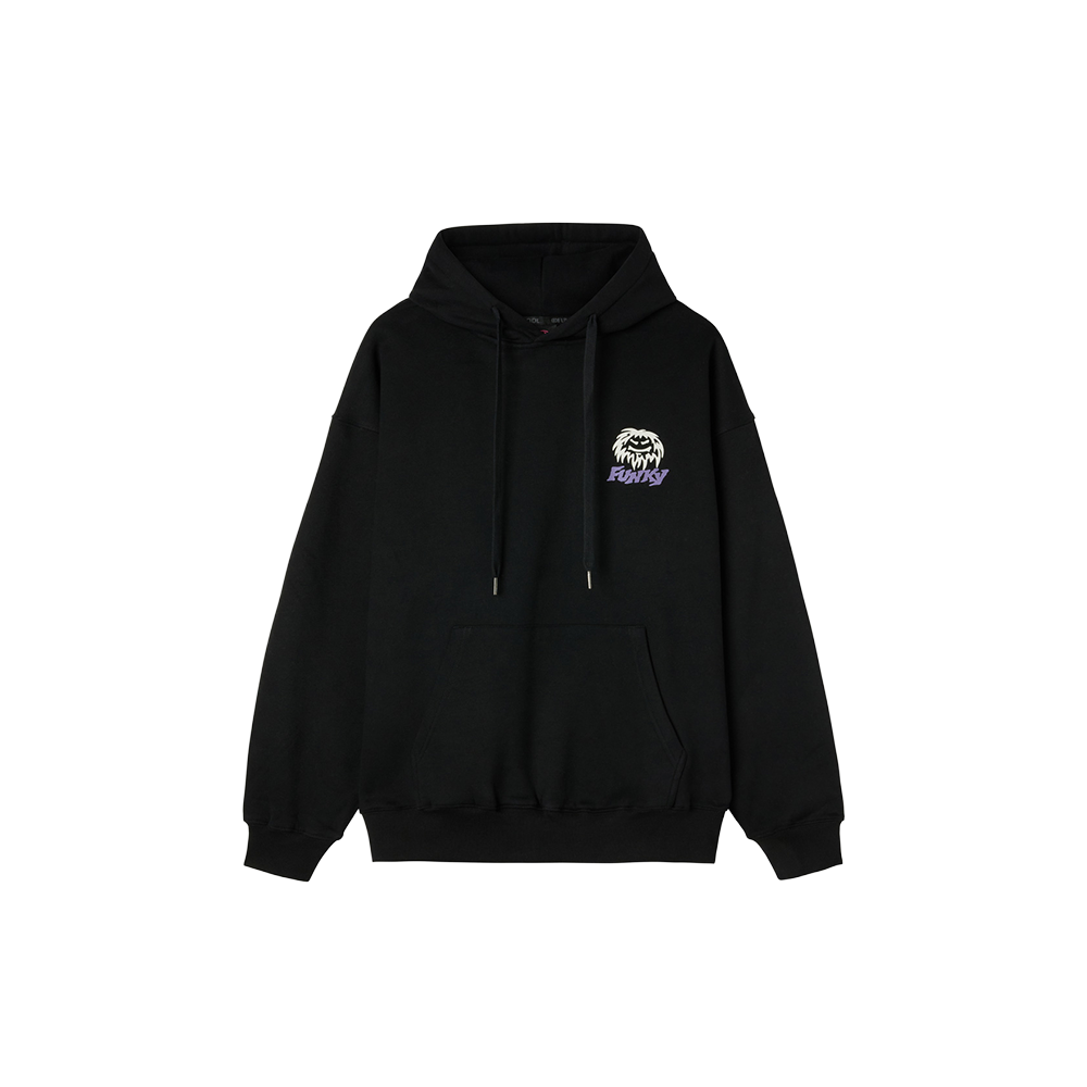 Funky Grog logo Hoodie - Black