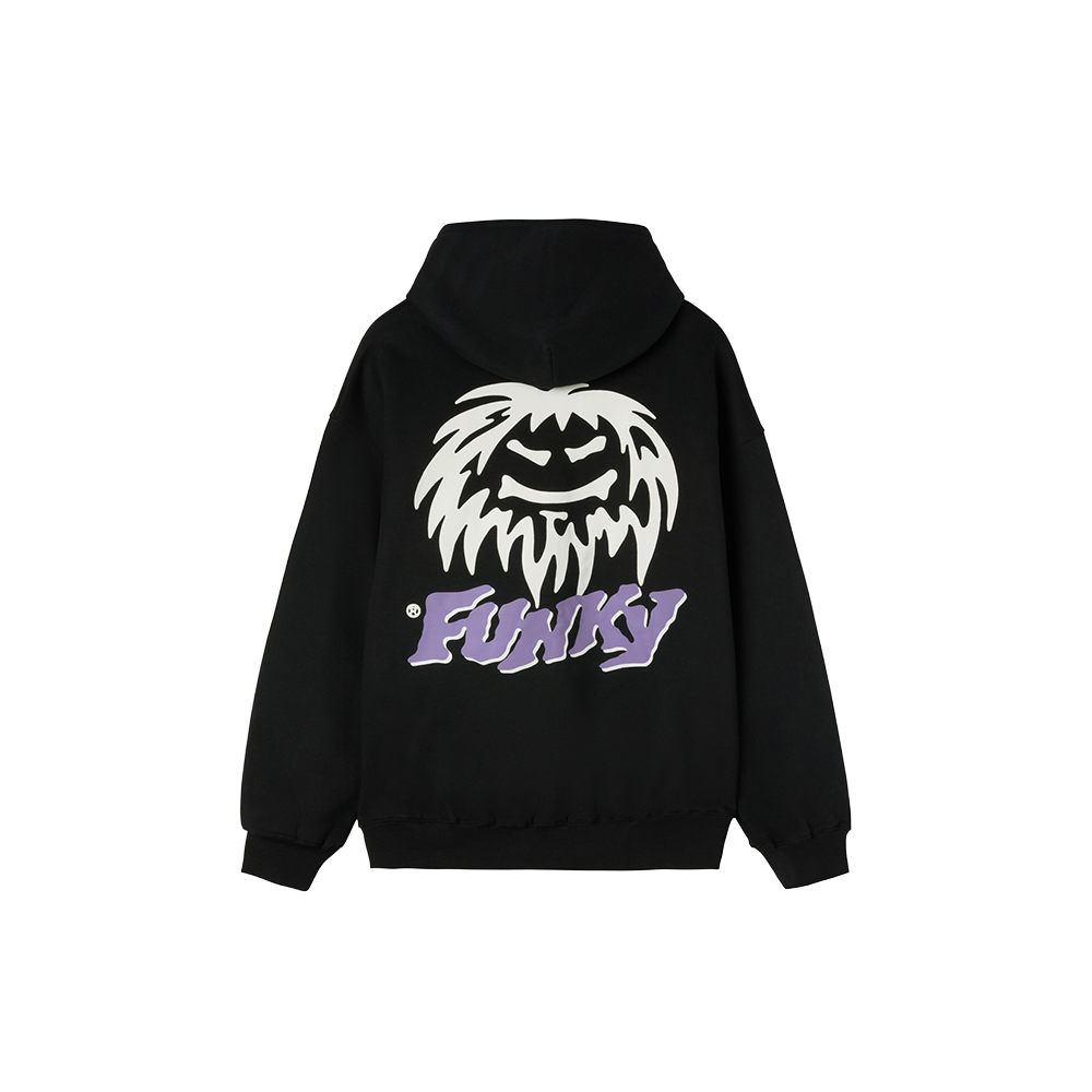 Funky Grog logo Hoodie - Black