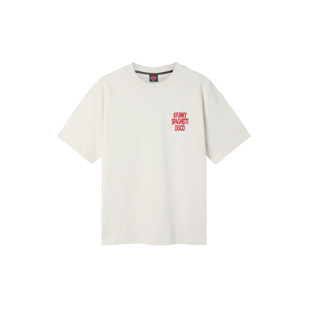 Funky spaghetti Tee - Off White