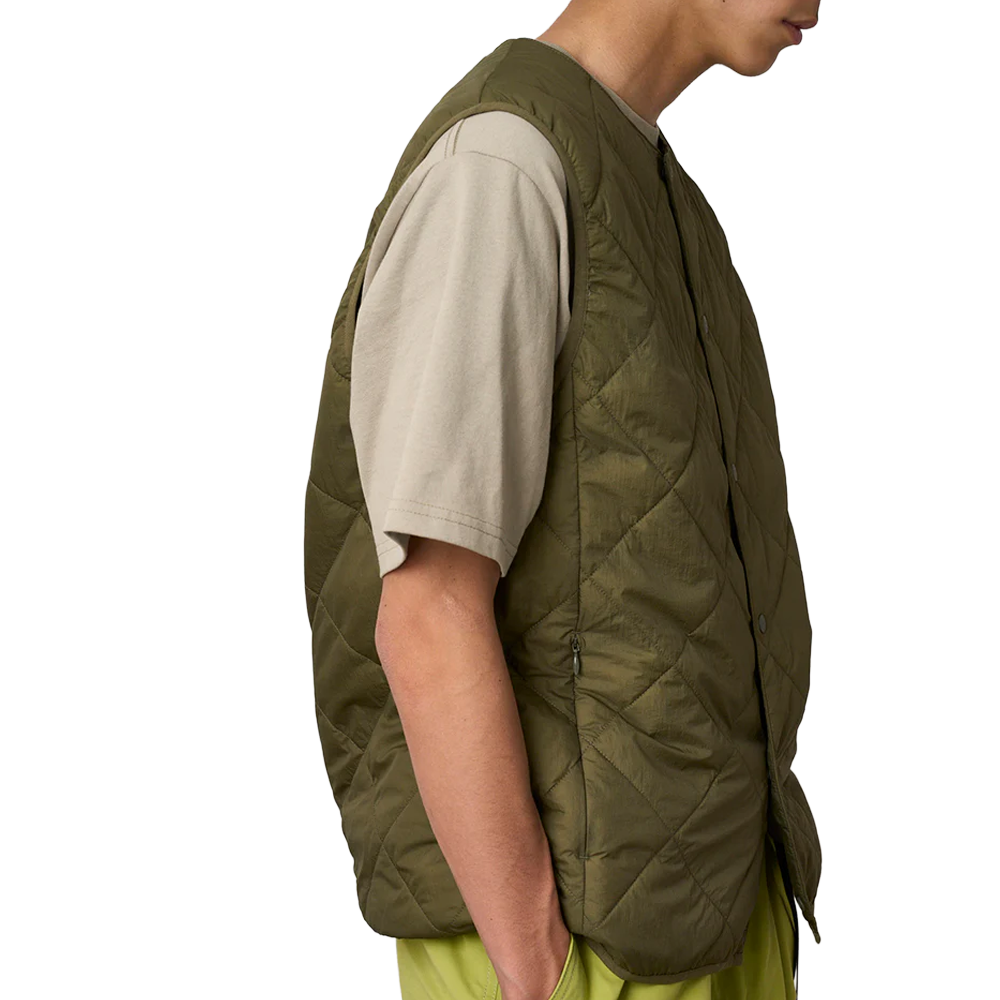 Gramicci Thermal Insulation Quilted Vest - Deep Laurel