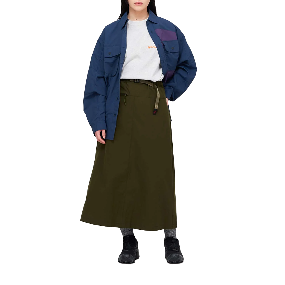 Gramicci Trekking Long Skirt - Olive