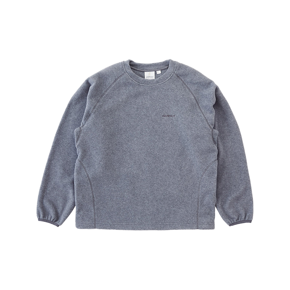 Gramicci Thermal Fleece Crew - Heather Grey