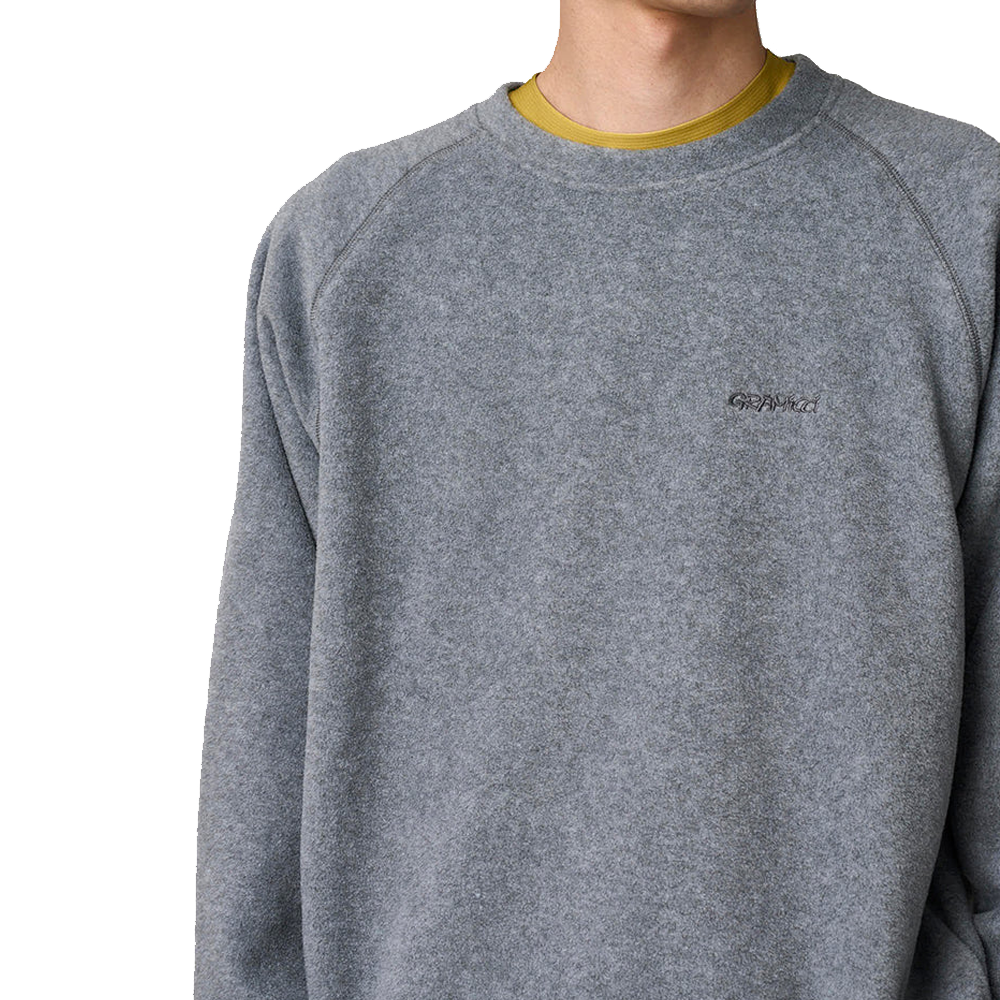 Gramicci Thermal Fleece Crew - Heather Grey