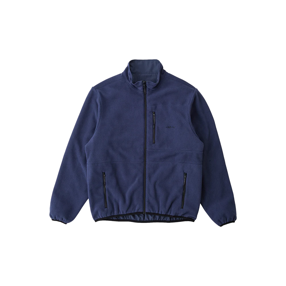Gramicci Thermal Fleece Reversible Jacket - Navy